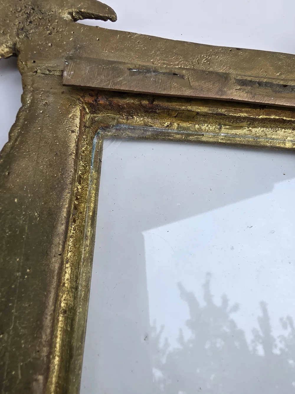 Gold Palm Tree Decorative Photo Frame - Home Accents